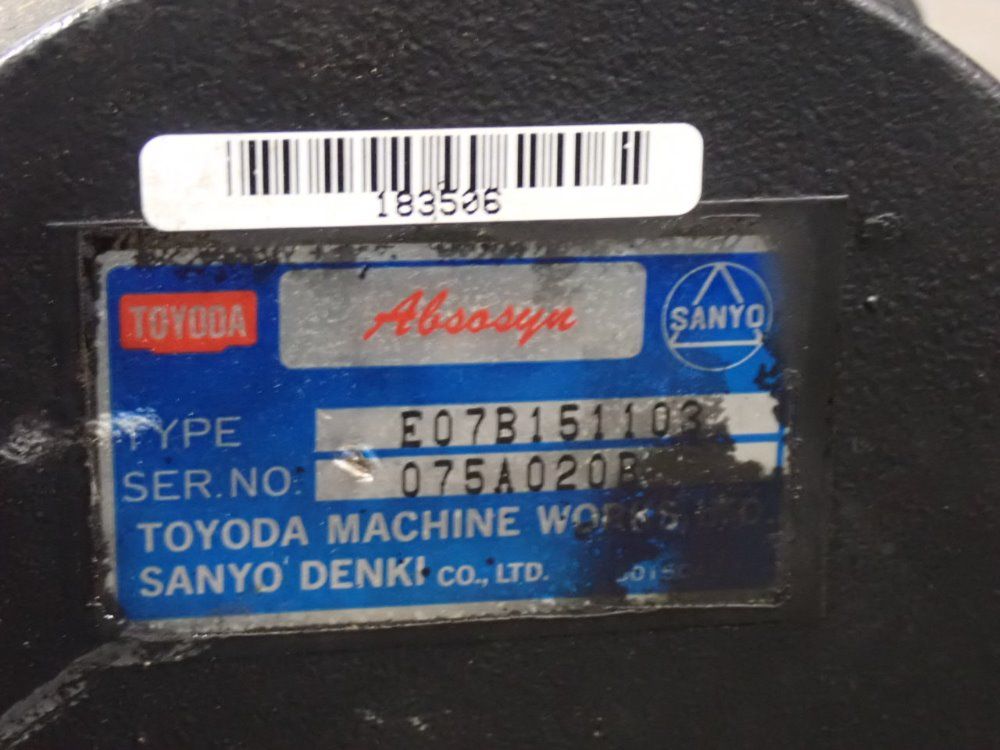Toyoda/sanyo Denki Servo Motor