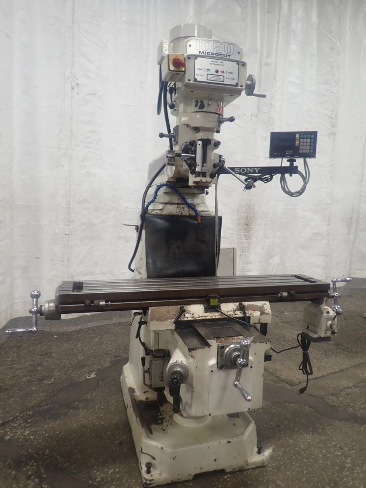 Willis 50" X 10" 1050 Microcut Vertical Mill - 1050 Microcut