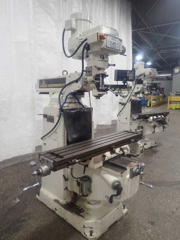 Willis 50" X 10" 1050 Microcut Vertical Mill - 1050 Microcut