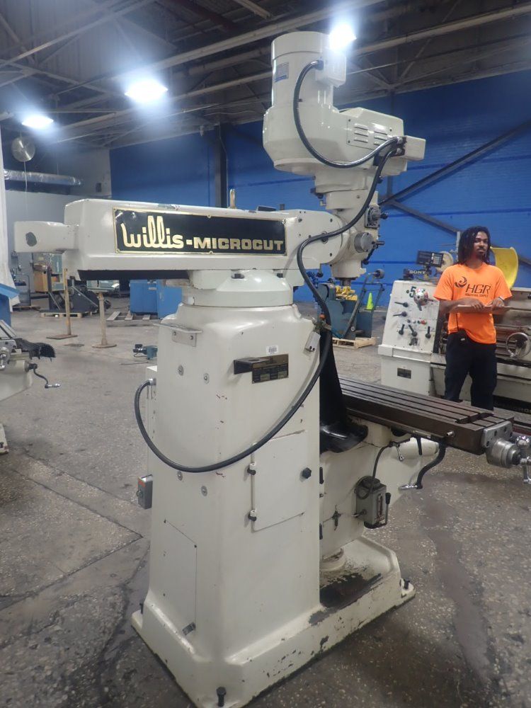 Willis 50" X 10" 1050 Microcut Vertical Mill - 1050 Microcut