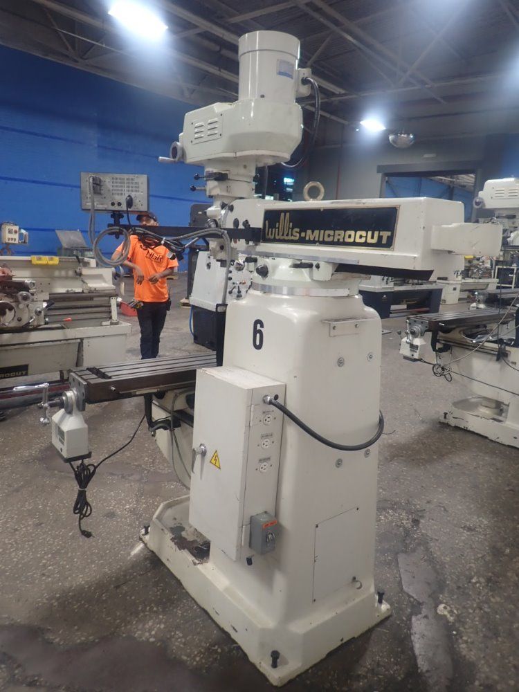 Willis 50" X 10" 1050 Microcut Vertical Mill - 1050 Microcut