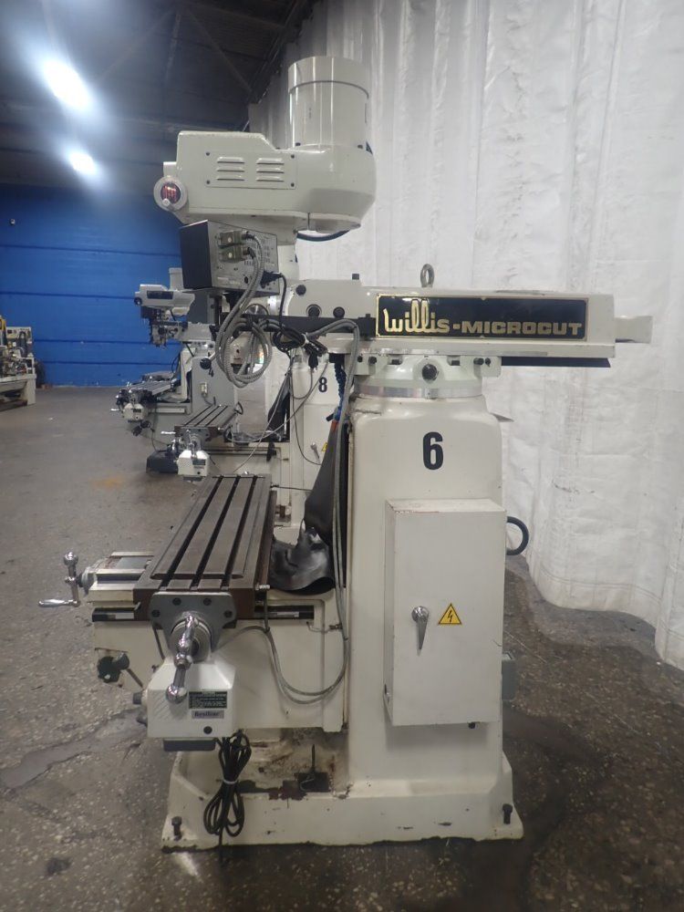 Willis 50" X 10" 1050 Microcut Vertical Mill - 1050 Microcut