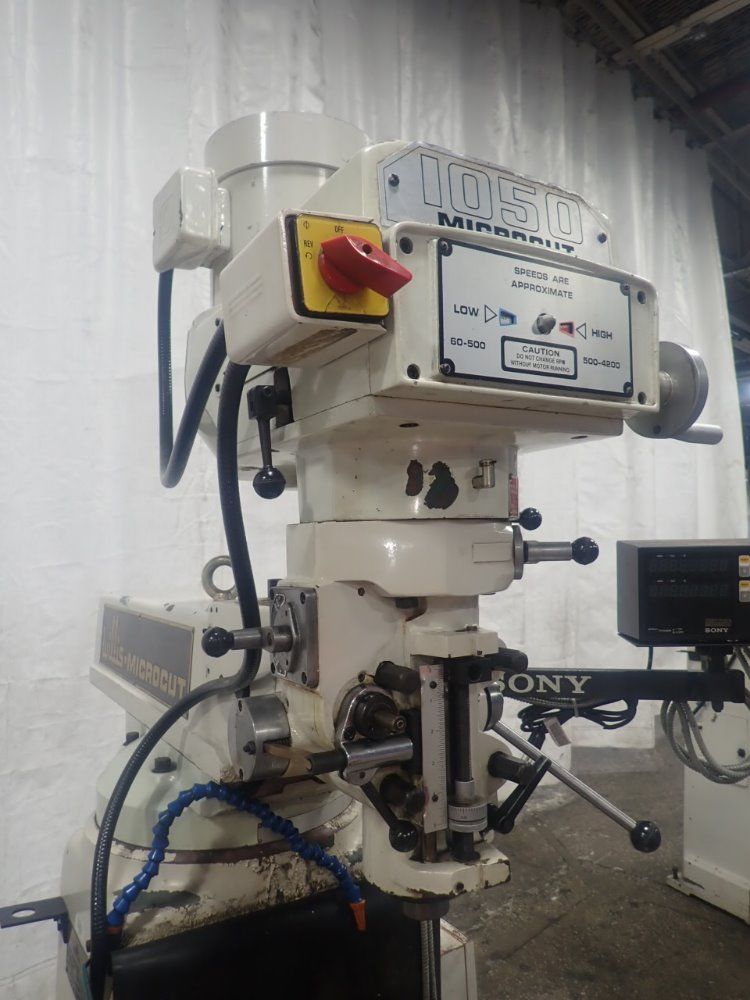 Willis 50" X 10" 1050 Microcut Vertical Mill - 1050 Microcut