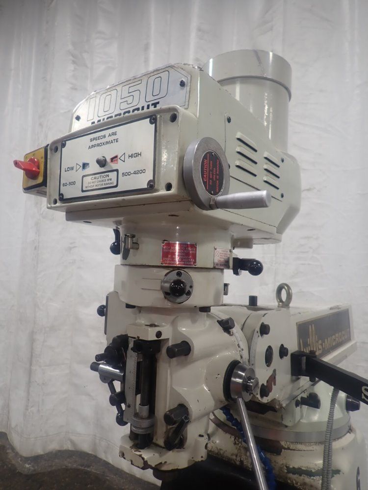 Willis 50" X 10" 1050 Microcut Vertical Mill - 1050 Microcut