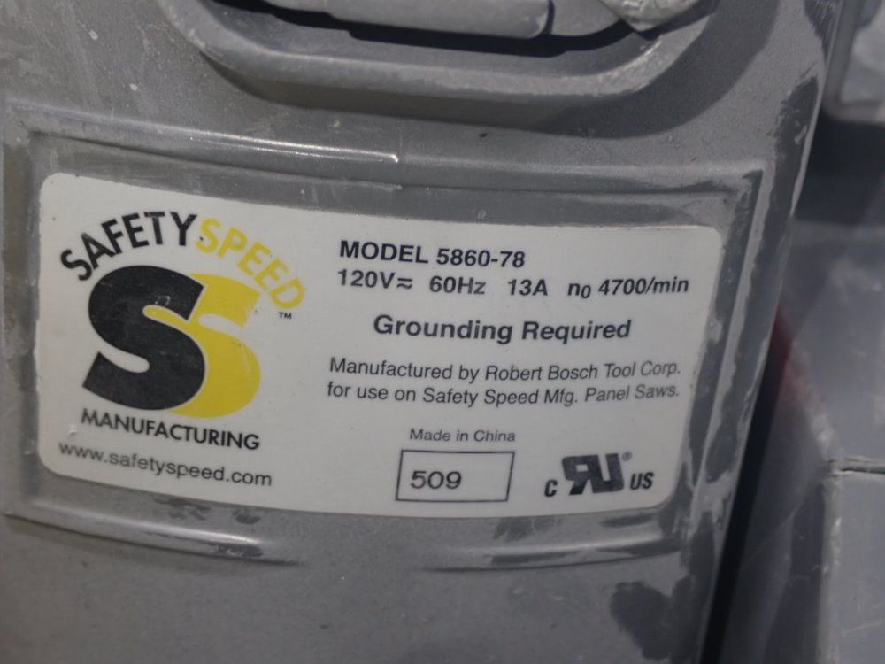 Safety Speed Panel Saw