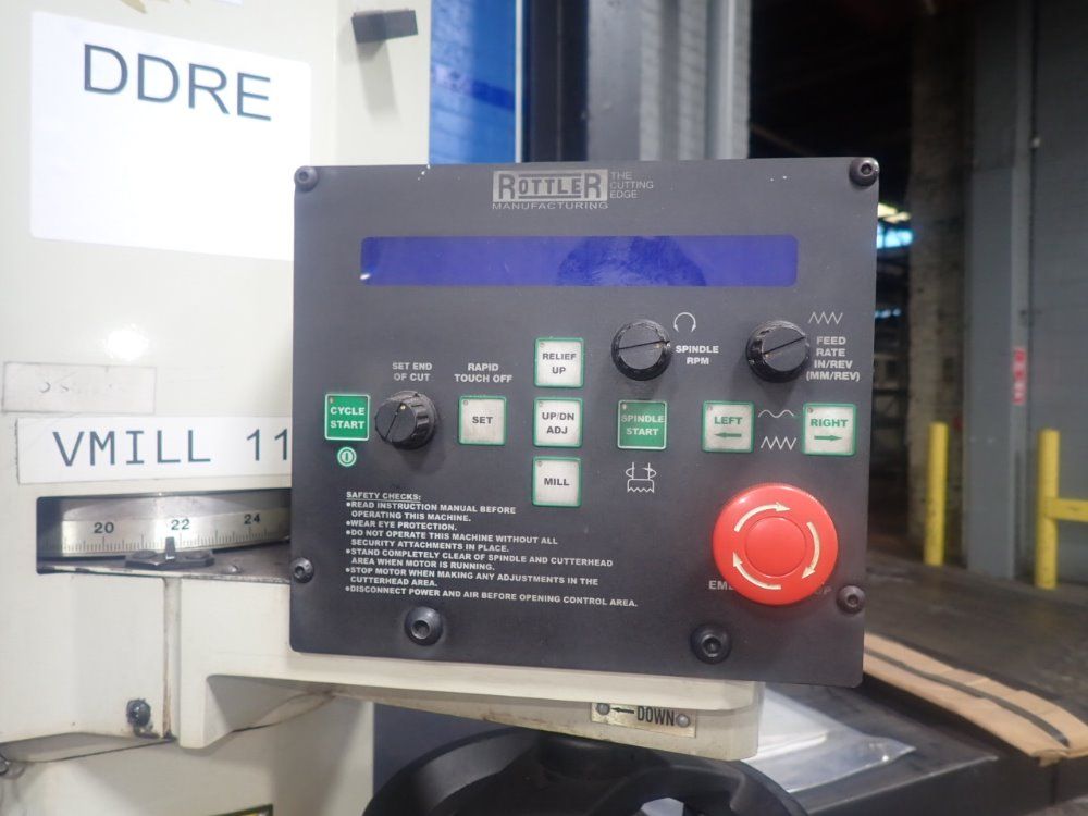 Rottler 30" X 15" Sf8a Head And Block Surfacer - Sf8a