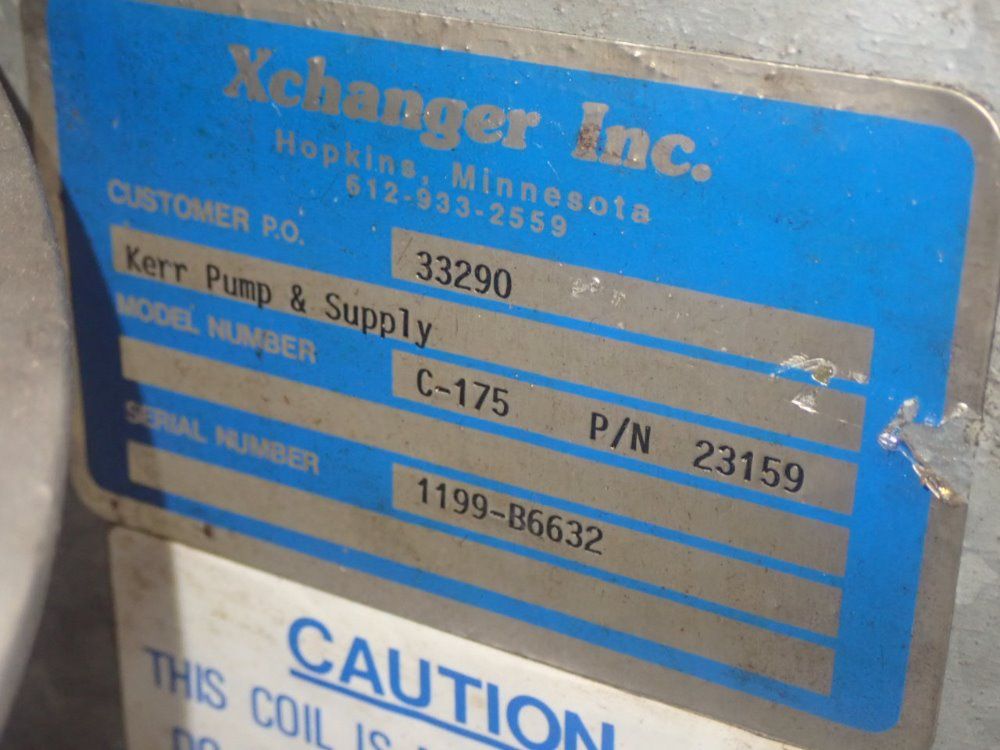 Xchanger Inc. Xchanger Inc. C-175 Heat Exchanger - C-175