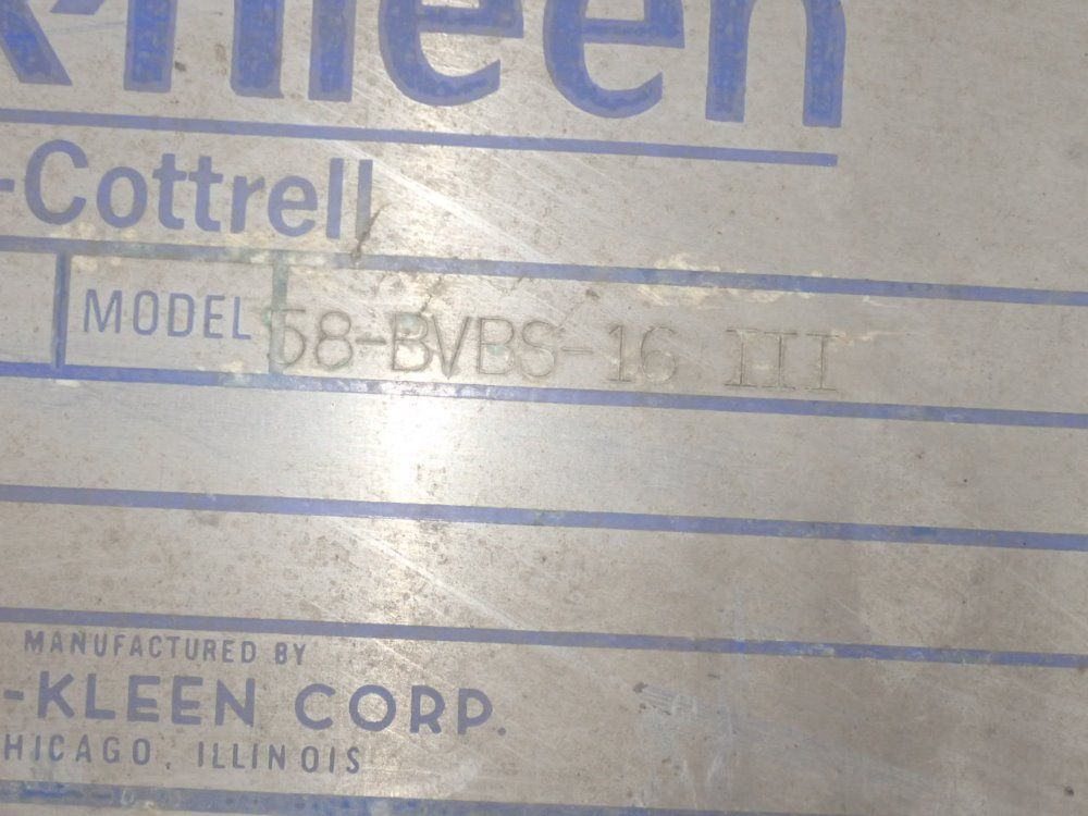 Flexkleen Flexkleen 58bvbs16 Iii Dust Collector