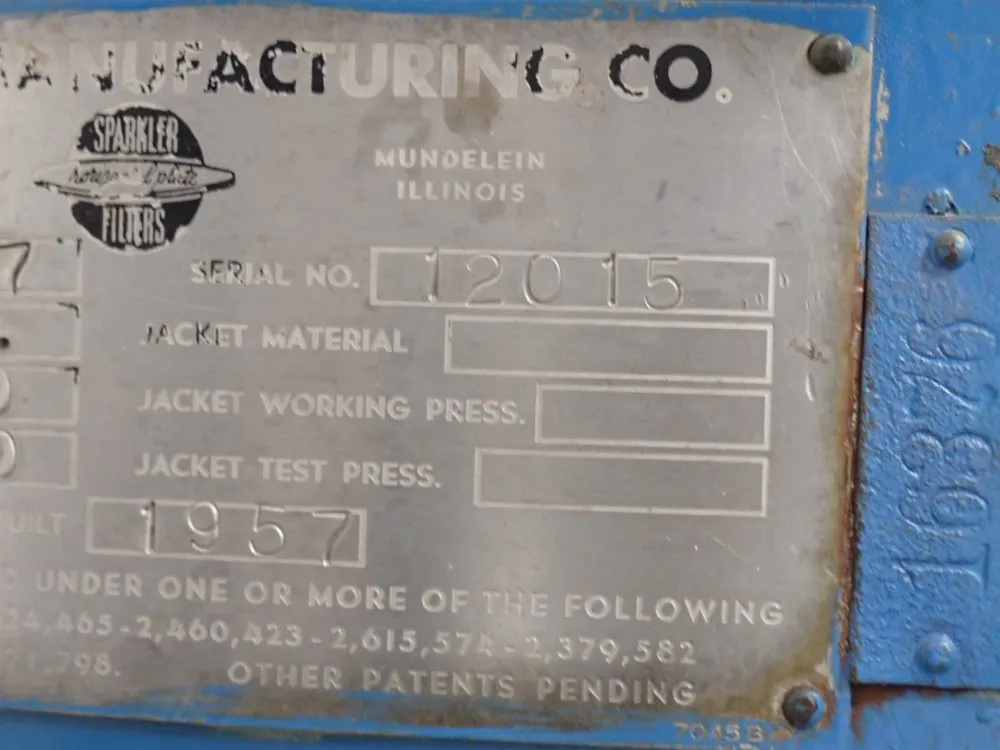 Sparkler 38" X 30" 33s7 Pressure Pot - 33s7