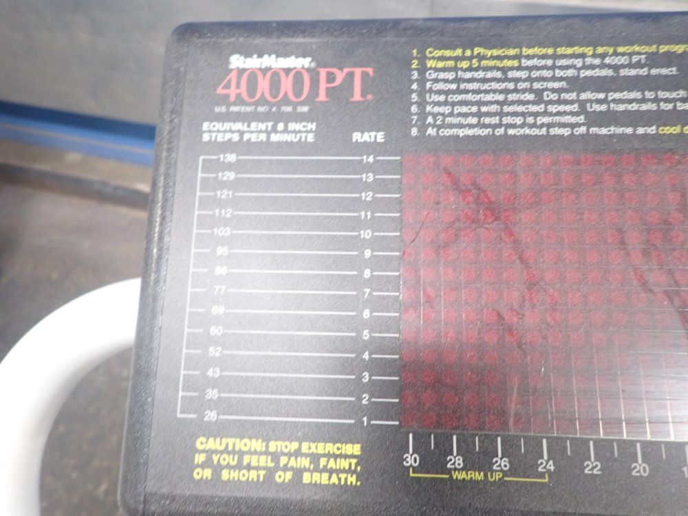 Stairmaster Step Machine - 4000-p-t