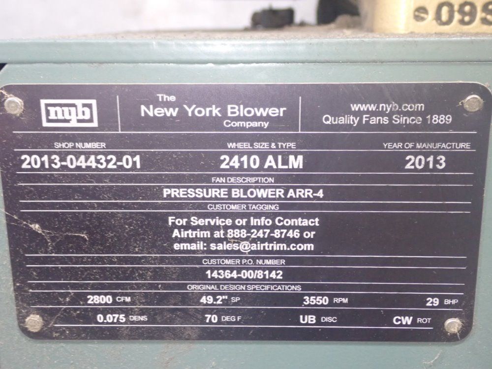 Nyb Arr-4 Pressure Blower - Arr-4