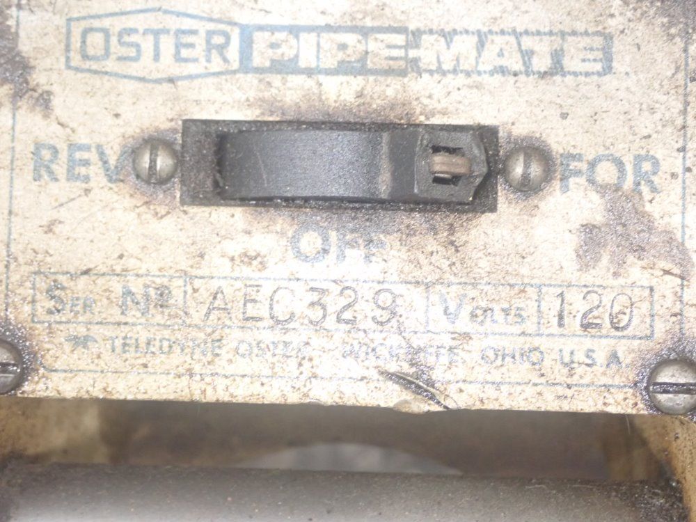 Oster Pipe Threader