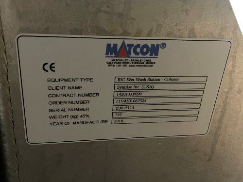 Matcon Bin Washer System