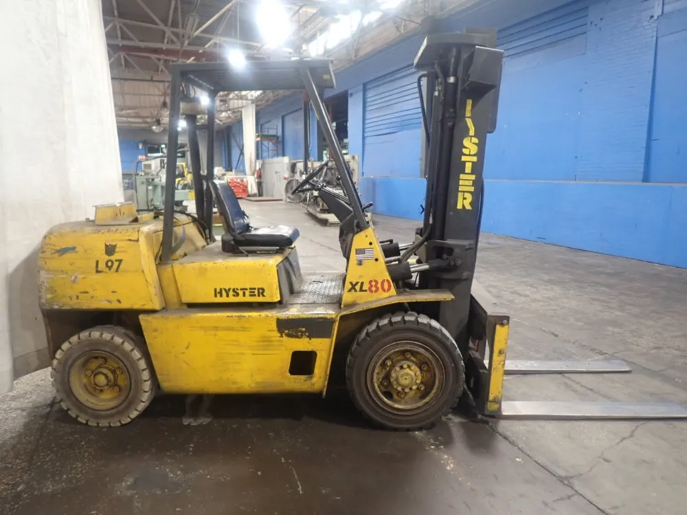 Hyster 7400# H80xl Propane Forklift - H80xl