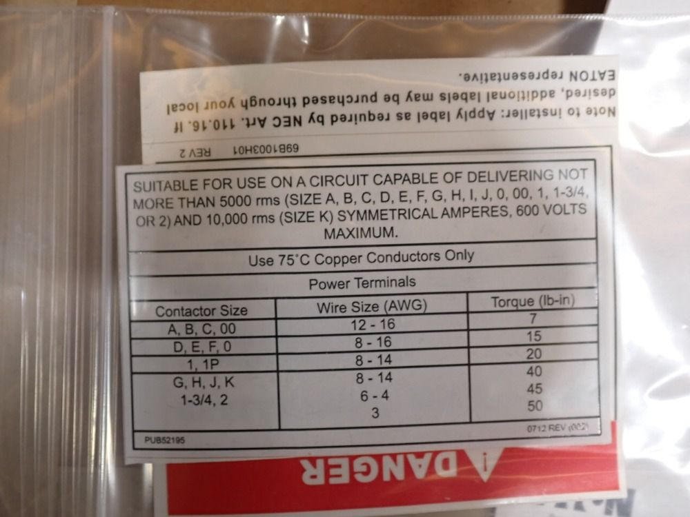 Eaton Electric Enclosure - C899b001