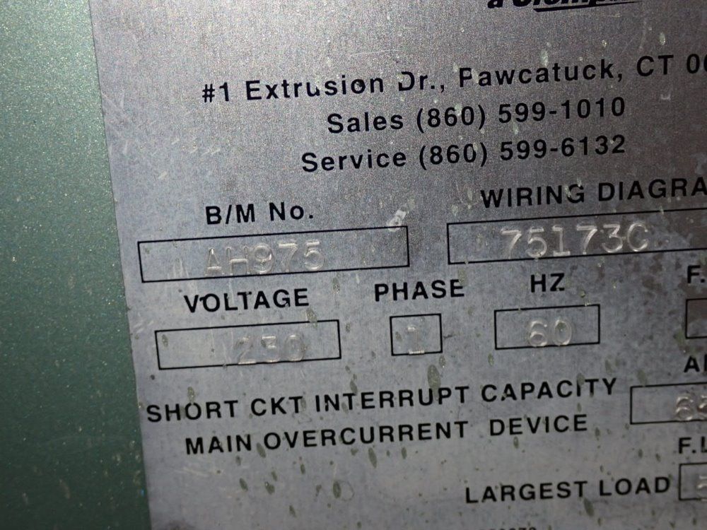 Davis Standard Tubing Puller/cutter