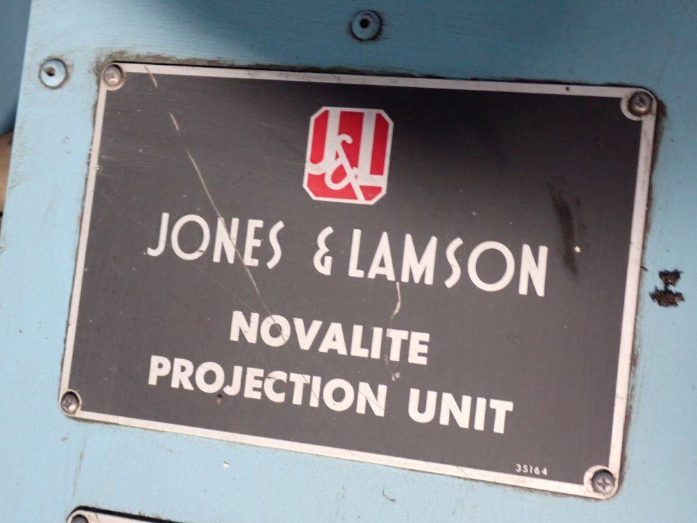 Jones And Lamson Optical Comparitor