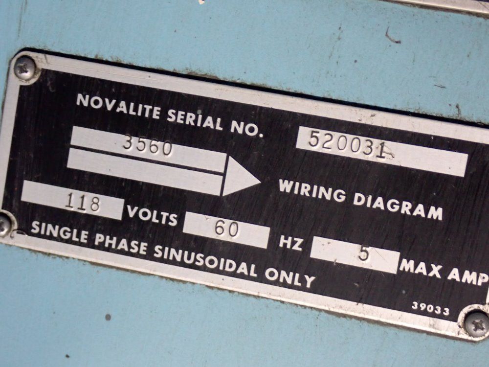 Jones And Lamson Optical Comparitor