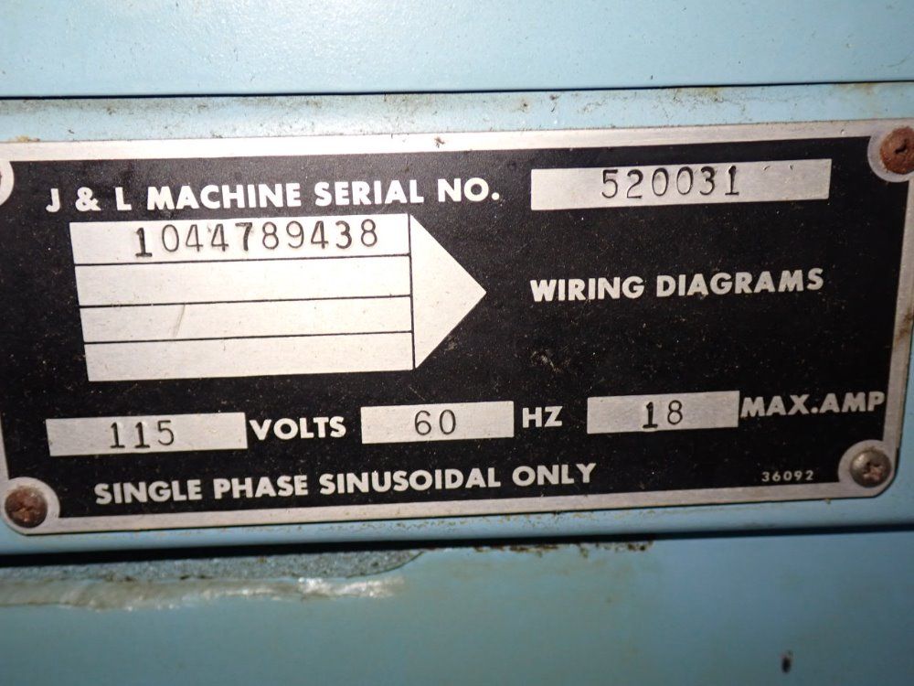 Jones And Lamson Optical Comparitor