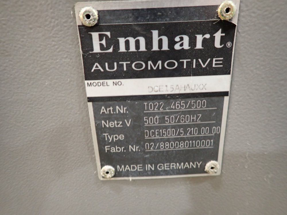 Emhart 480v Robot Controller - Dce1500