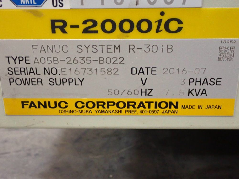 Fanuc System R-30ib Power Supply - A05b-2613-b002