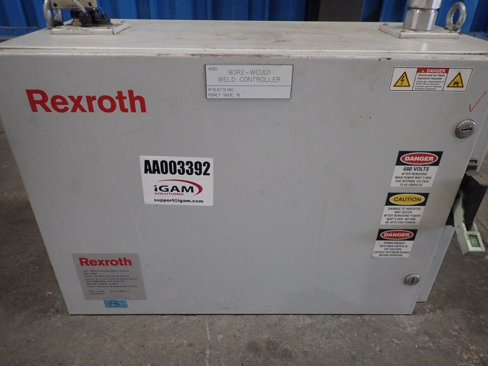 Rexroth 155a Weld Controller - Wsc60ri63000ma34-1023637x
