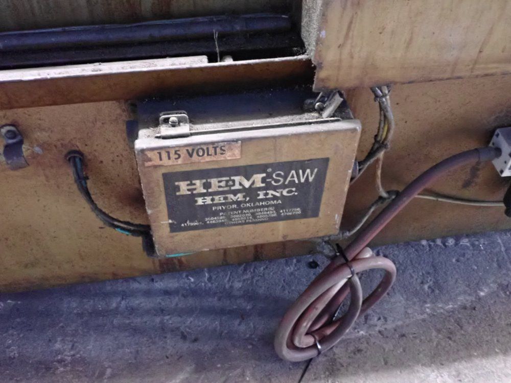 Hem Saw 5hp/14a/42x8 M2 Welded-edge Bandsaw - H115a