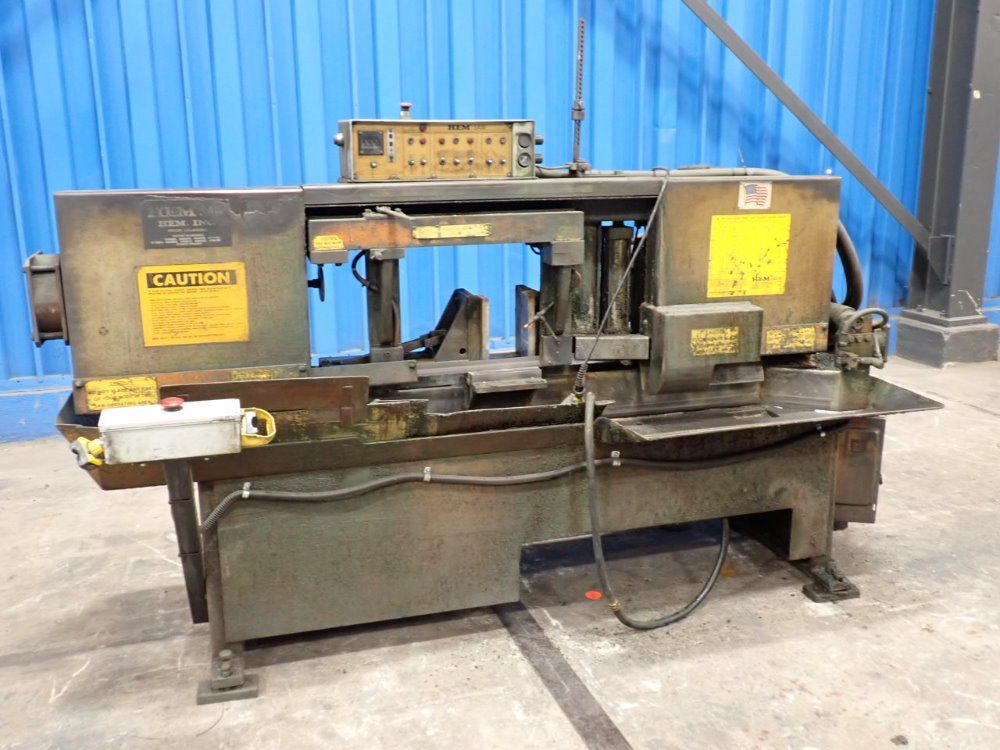 Hem Saw 5hp/14a/42x8 M2 Welded-edge Bandsaw - H115a