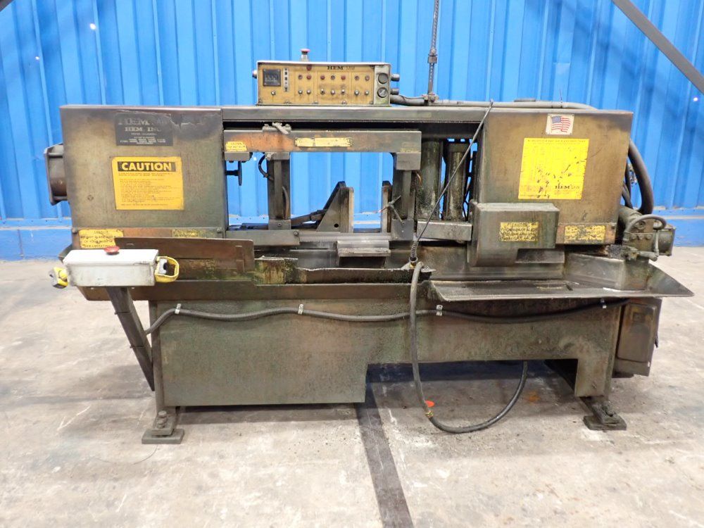 Hem Saw 5hp/14a/42x8 M2 Welded-edge Bandsaw - H115a
