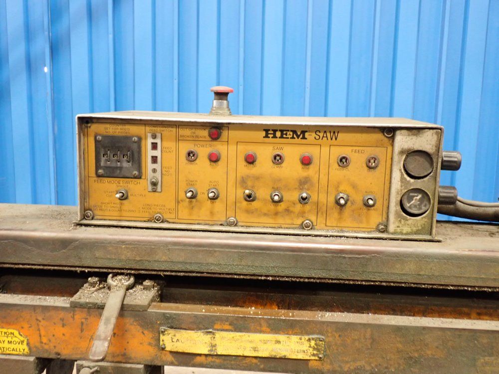 Hem Saw 5hp/14a/42x8 M2 Welded-edge Bandsaw - H115a