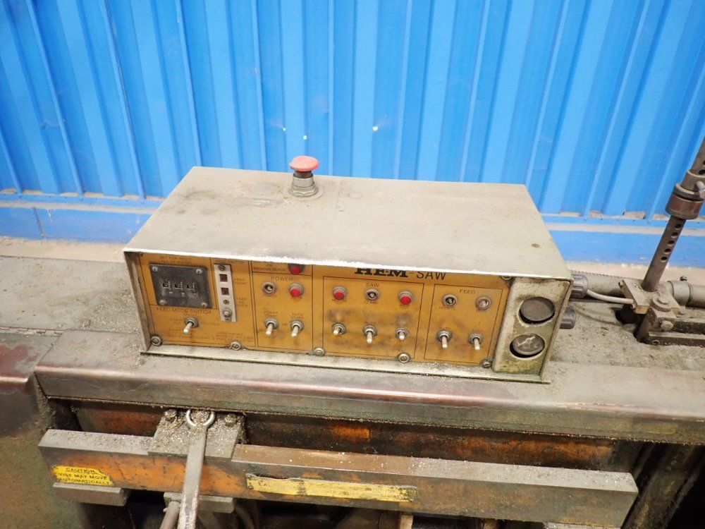 Hem Saw 5hp/14a/42x8 M2 Welded-edge Bandsaw - H115a