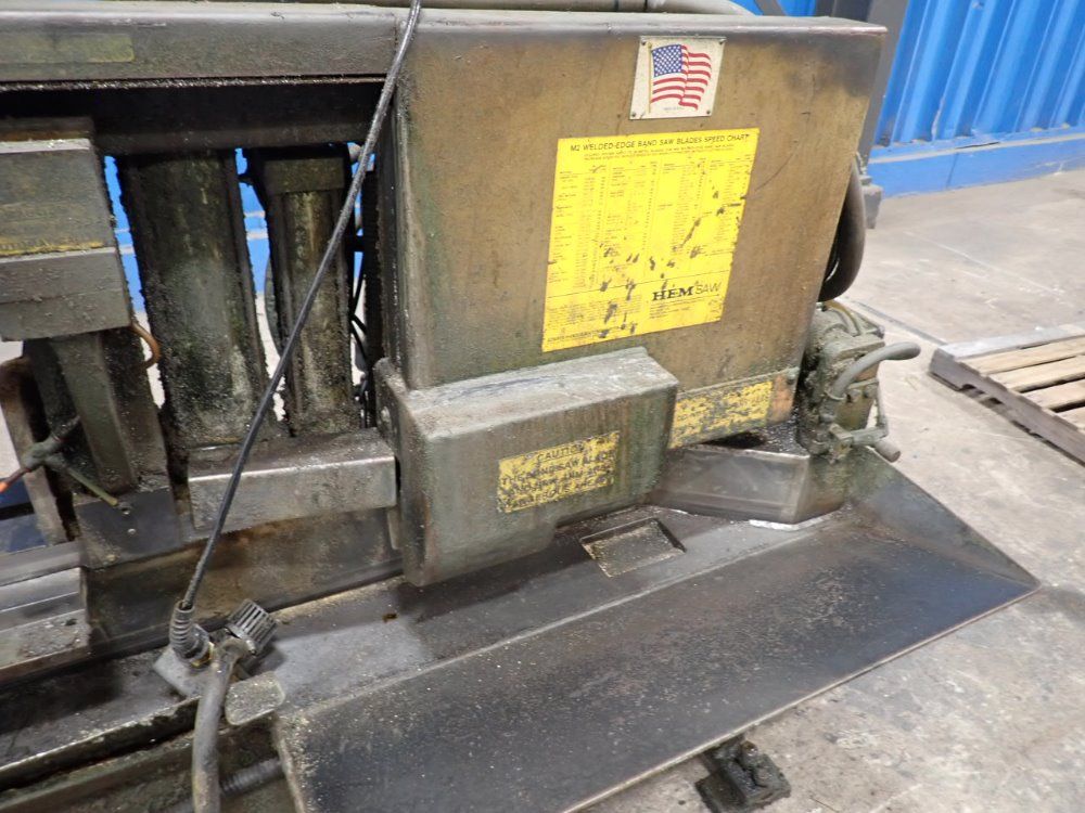 Hem Saw 5hp/14a/42x8 M2 Welded-edge Bandsaw - H115a