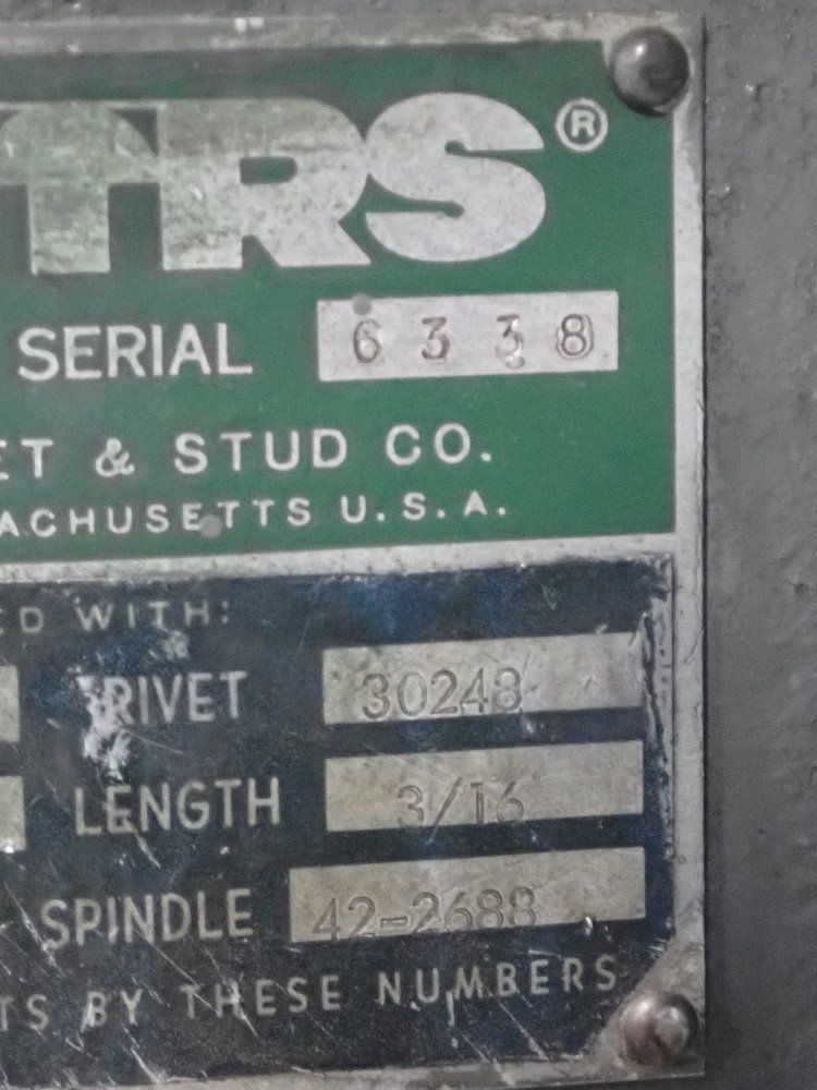 Tubular Rivet Stud Riveter