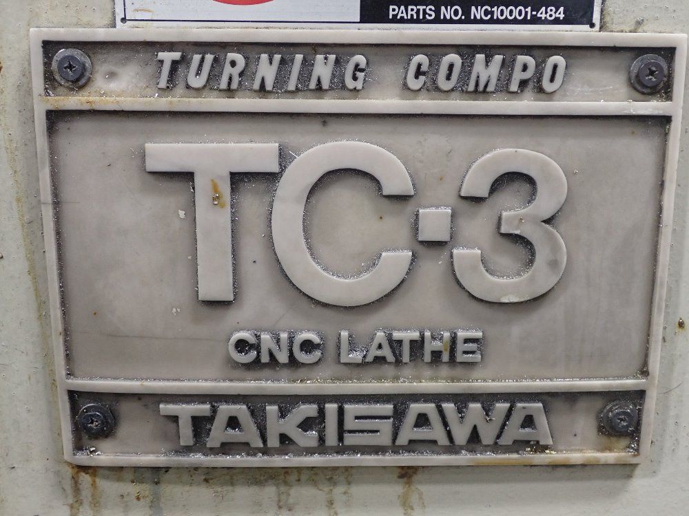 Takisawa Tc-3 Cnc Lathe - Tc-3