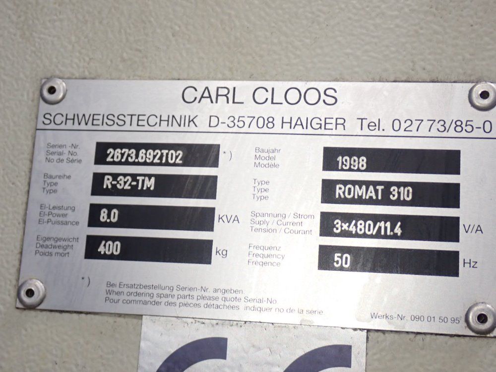 Cloos Robot Controller