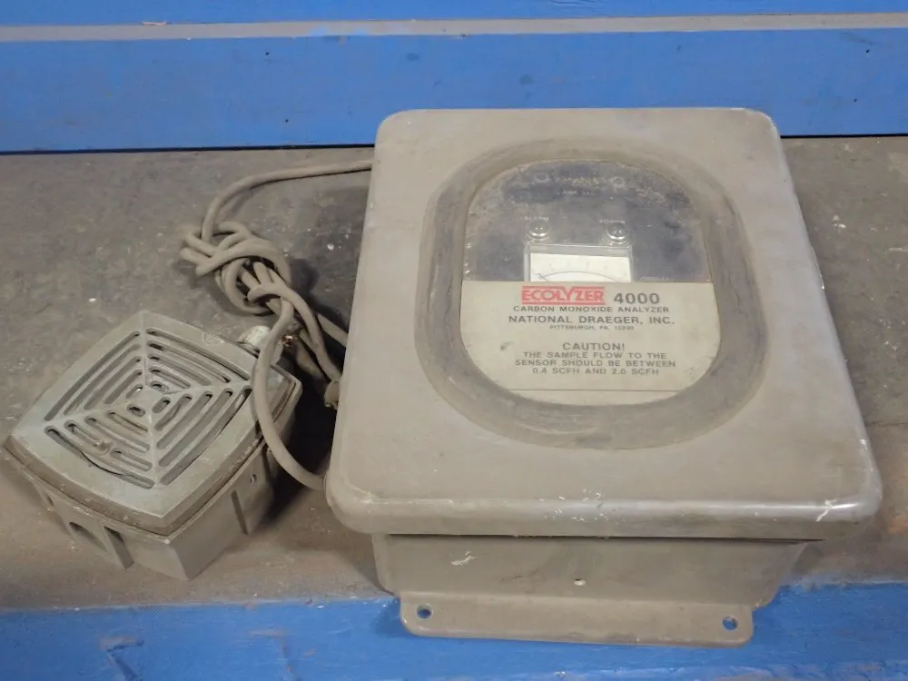 National Draeger Carbon Monoxide Analyzer