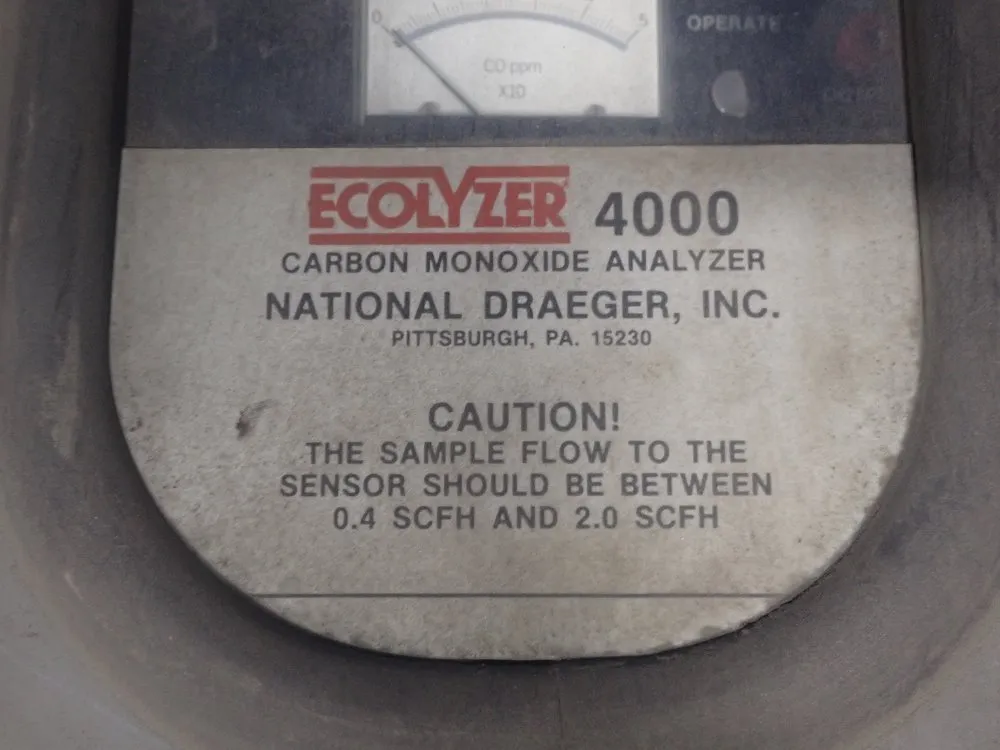 National Draeger Carbon Monoxide Analyzer
