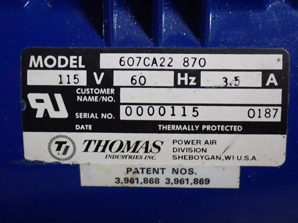Thomas Industries Compressor