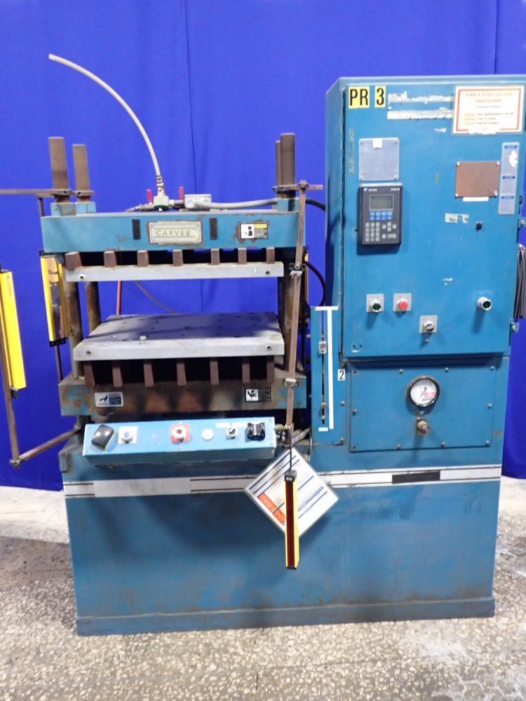 Carver 4 Post Platen Press