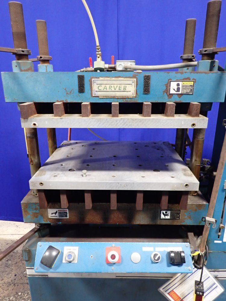 Carver 4 Post Platen Press