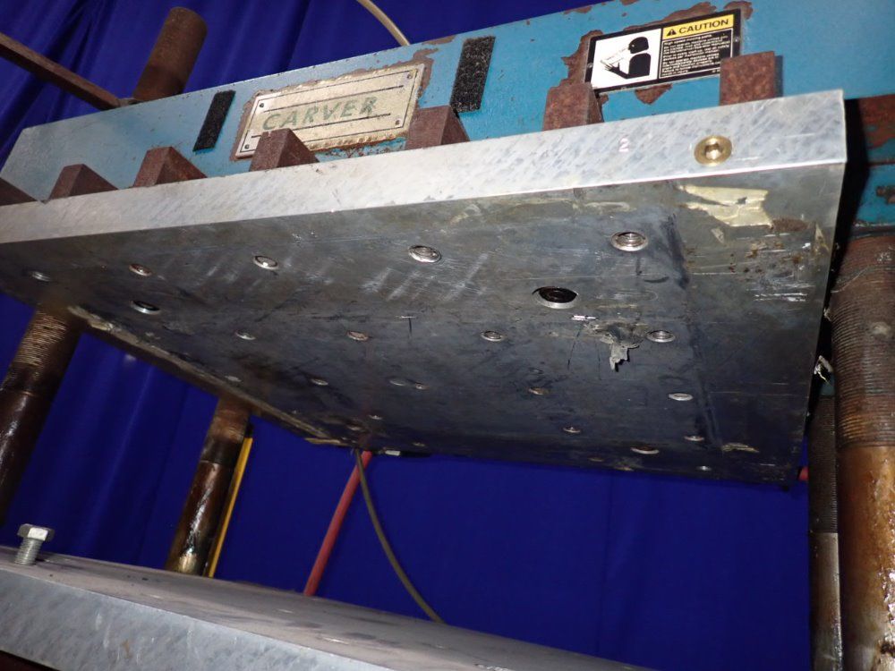 Carver 4 Post Platen Press