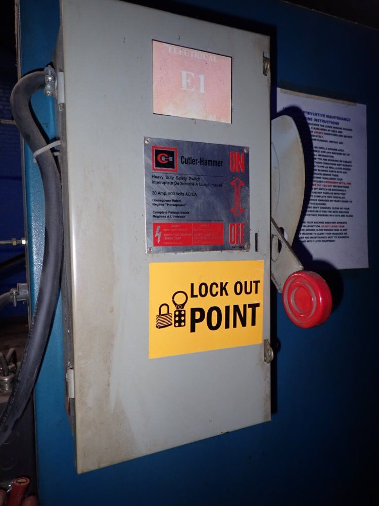 Carver 4 Post Platen Press