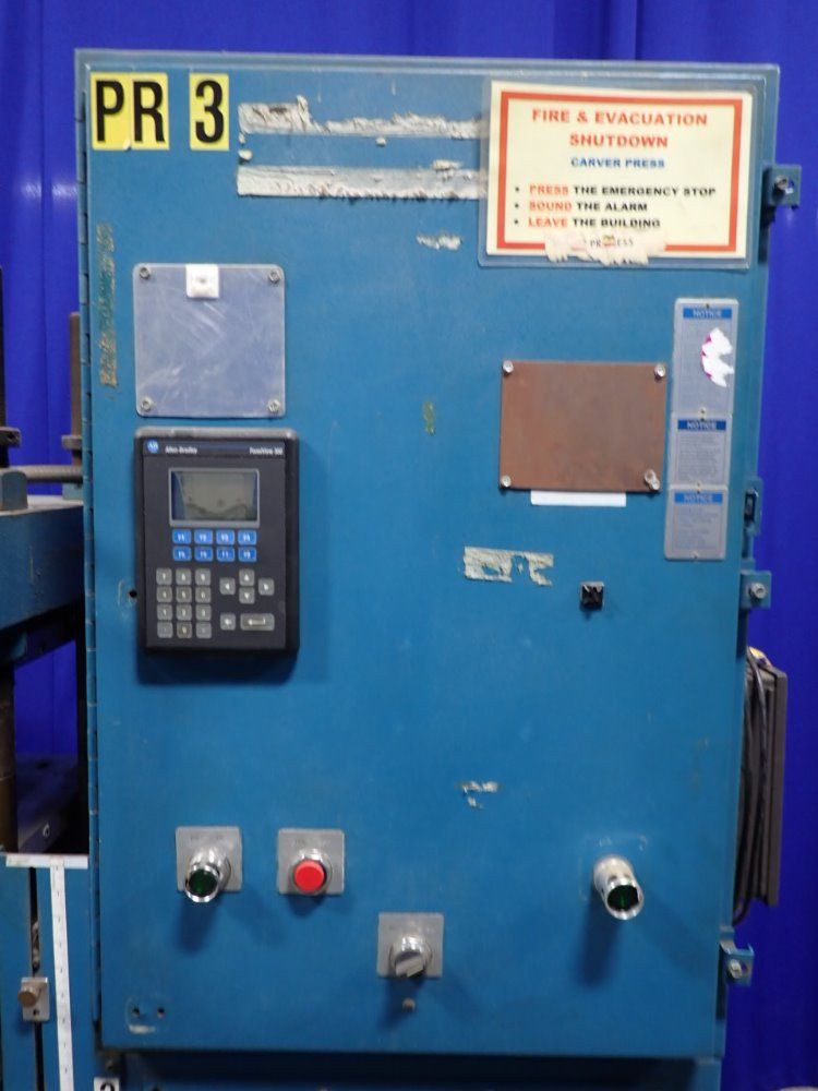 Carver 4 Post Platen Press