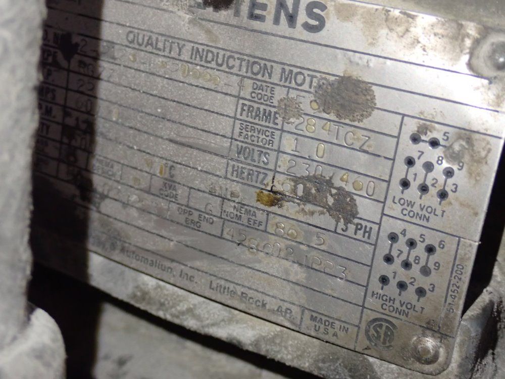 Morehouse Industries/cowles Dissolver 25 Hp Mixer - W-25-2