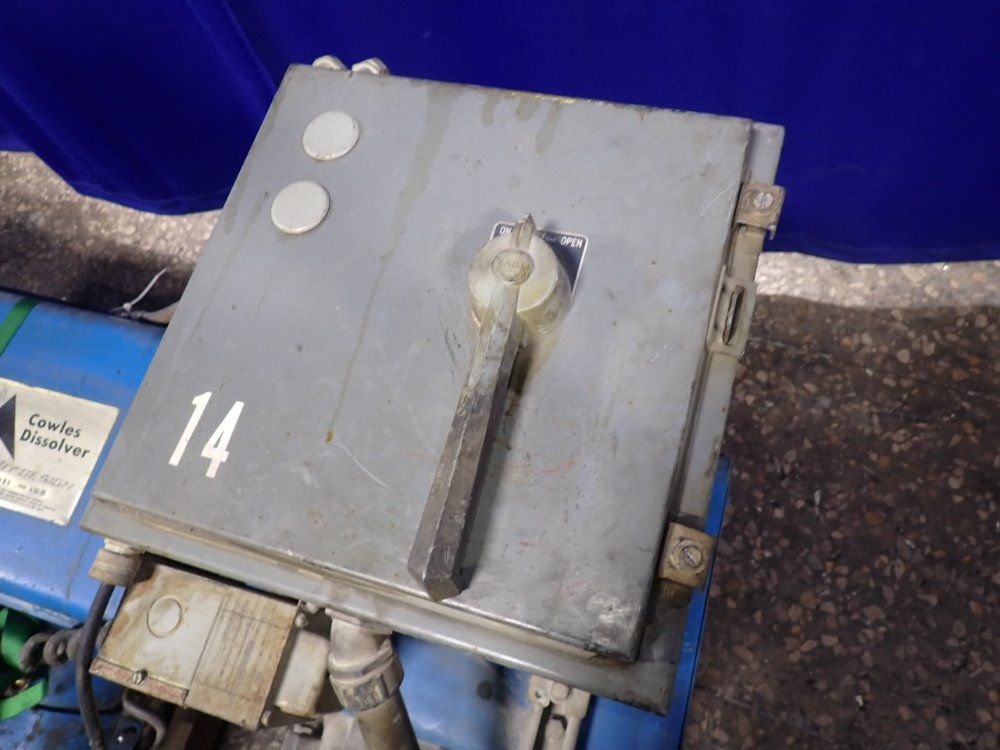 Morehouse Industries/cowles Dissolver 25 Hp Mixer - W-25-2