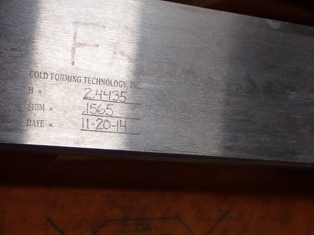 Cold Forming Technology Spline Rolling Tooling