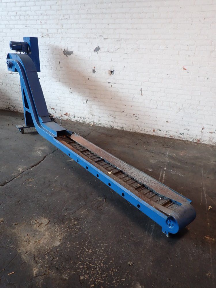 Turbo Conveyor Incline Chip Conveyor