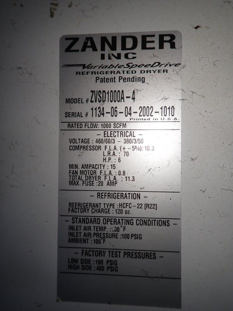 Zander Air Dryer