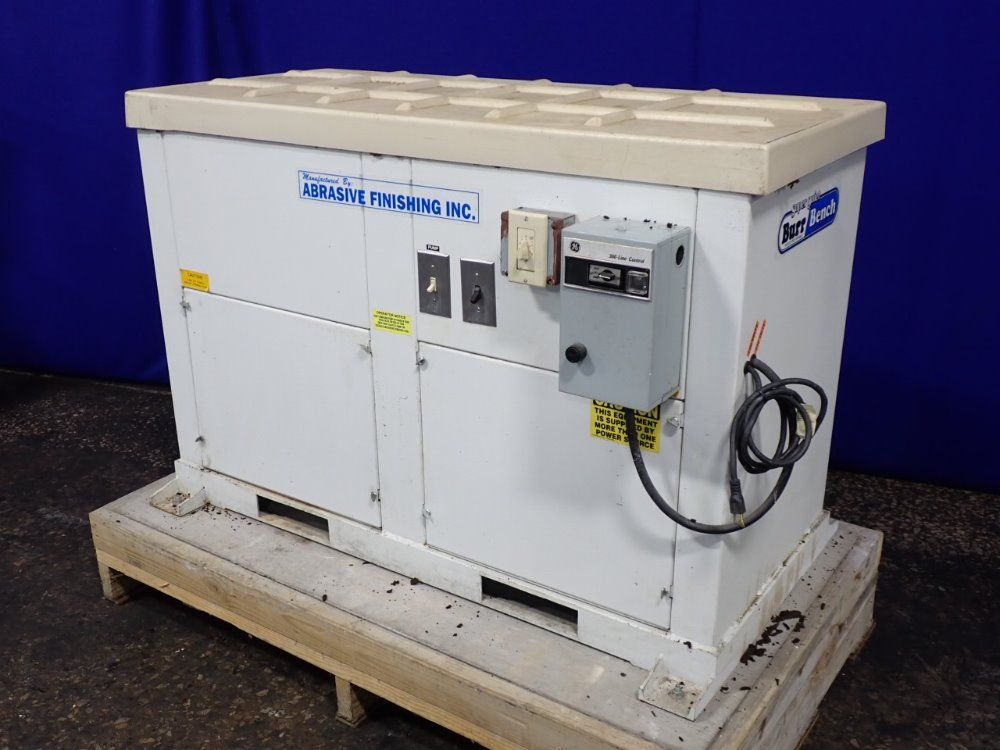 Abrasive Finishing Inc Burr Bench Abrasive Machine