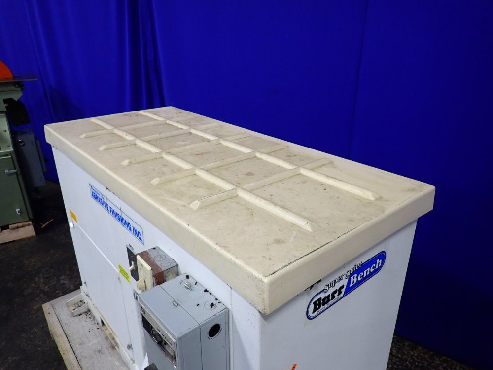 Abrasive Finishing Inc Burr Bench Abrasive Machine